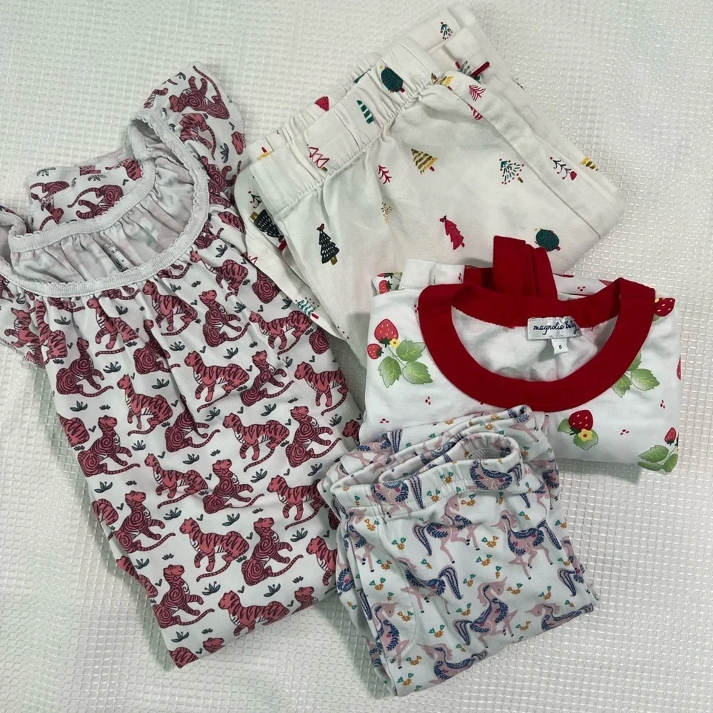 Roller Rabbit Pajama Separates Size 8 Magnolia Baby | Petite Plume